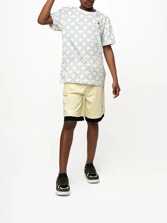 Polo Boys Keith Printed Short-Sleeve T-Shirt White - Image 2