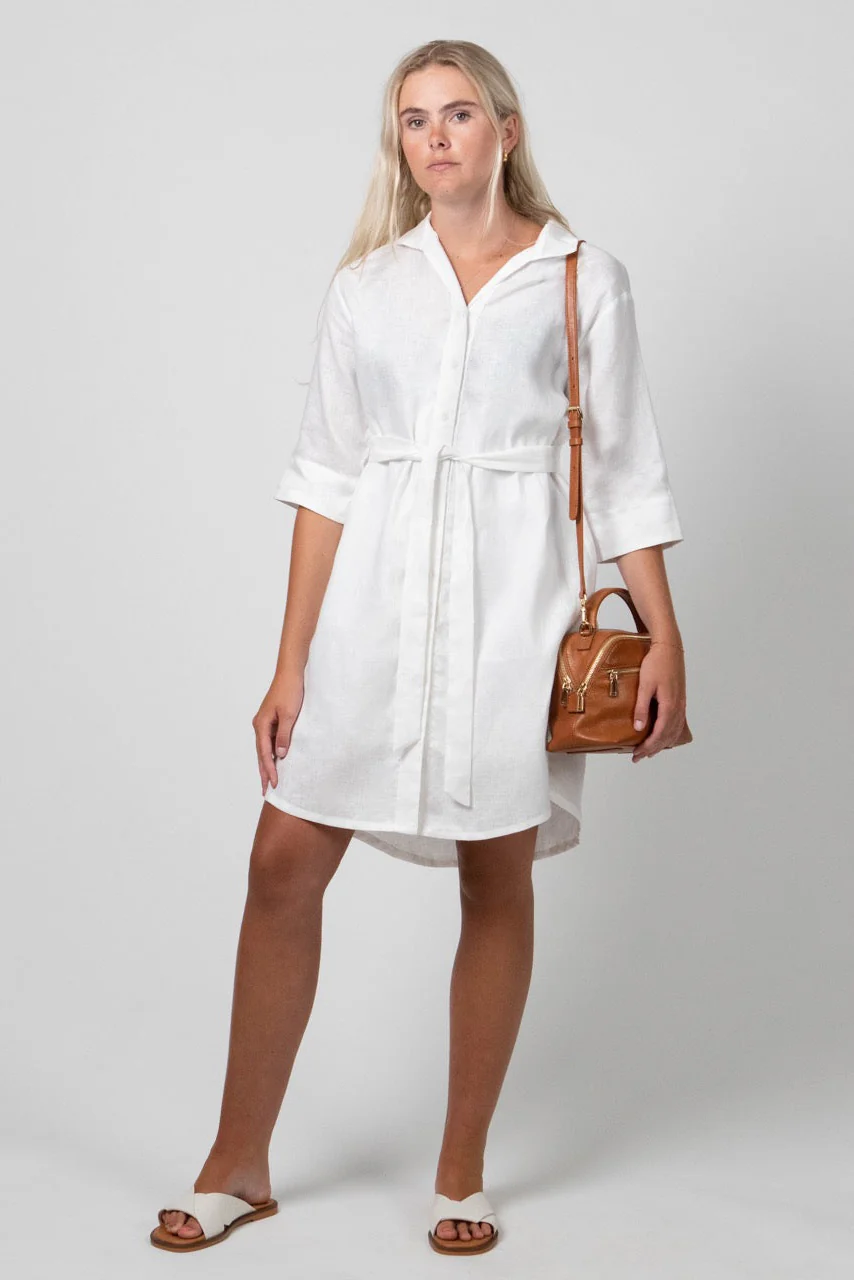 De Tiamo Breeze Dress White