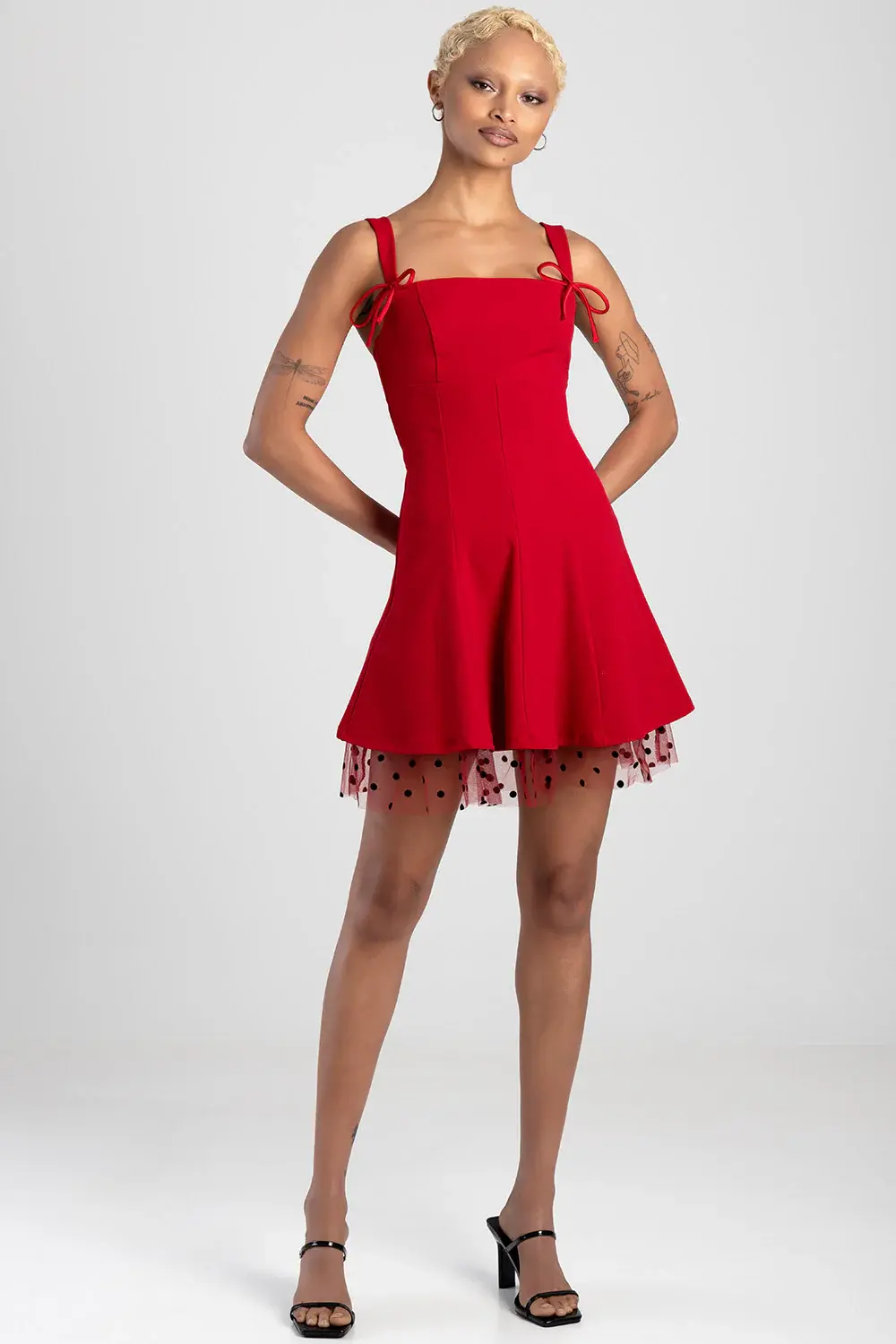 Sissy Boy Only A Dream Deep Red Mini Dress