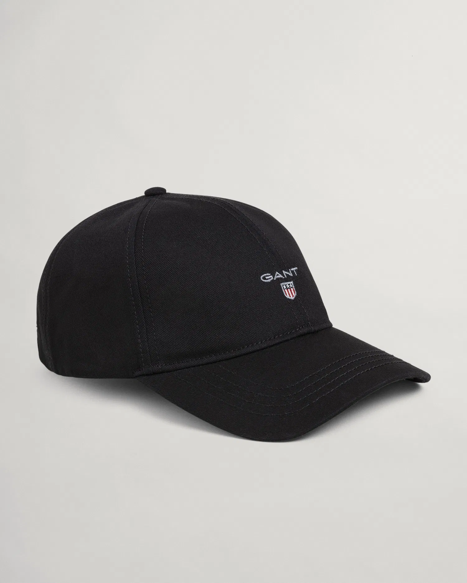 Gant Shield High Cotton Twill Black Cap