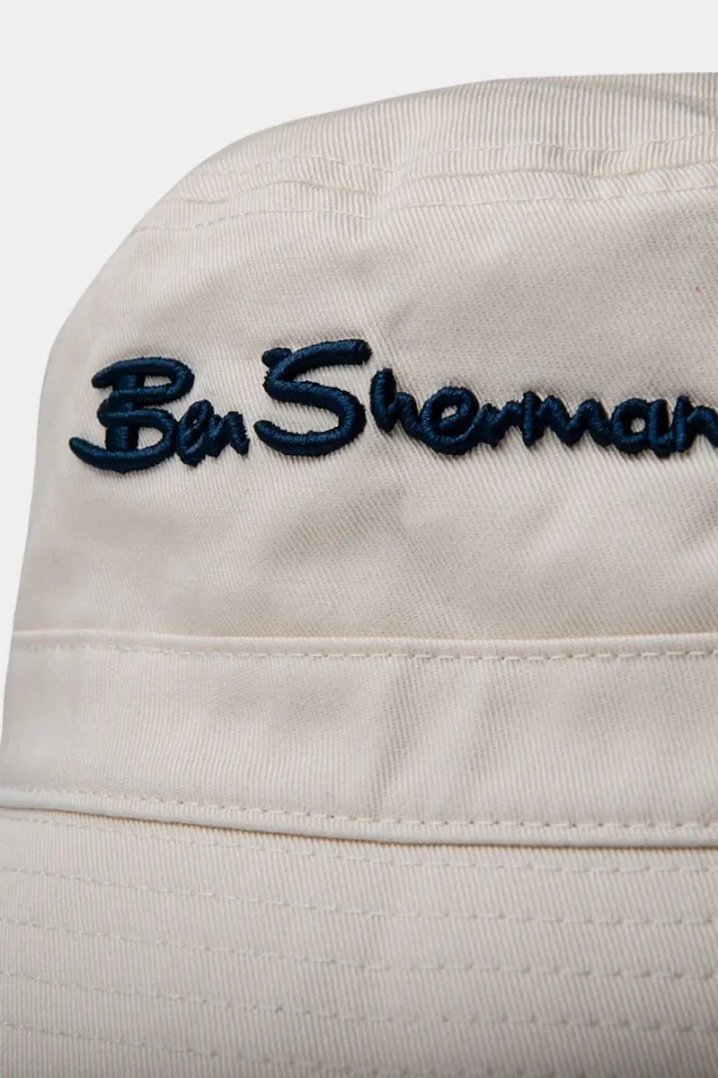 Ben Sherman Deepy Reversible Bucket Hat - Image 8