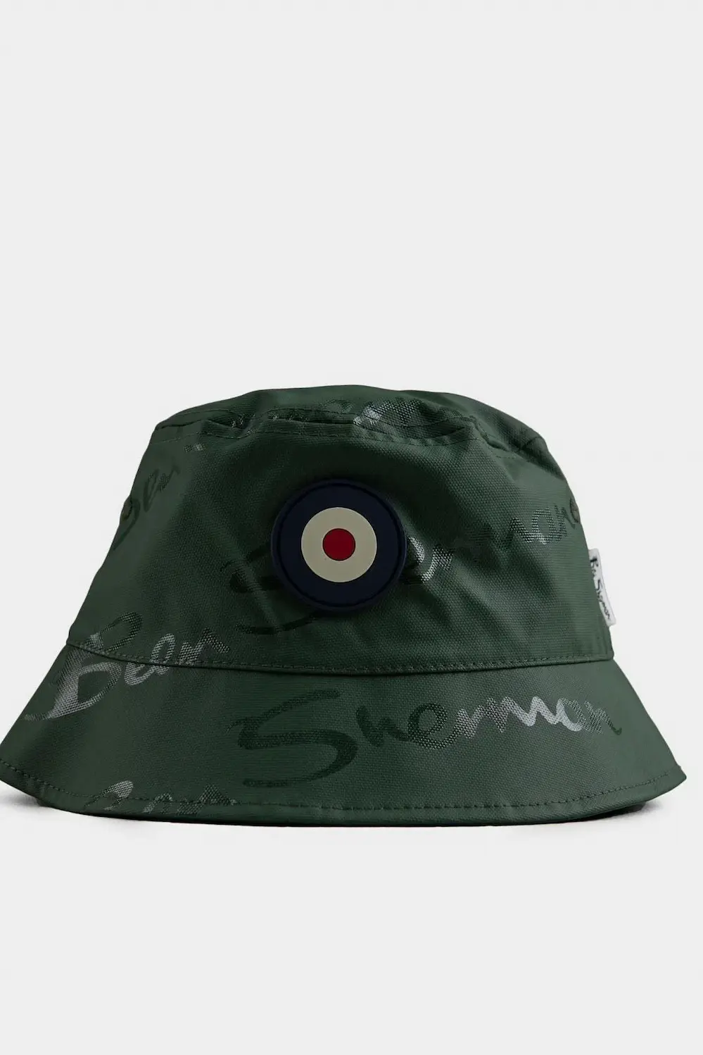 Ben Sherman Wax Plastisol Tar Bucket Hat - Image 7