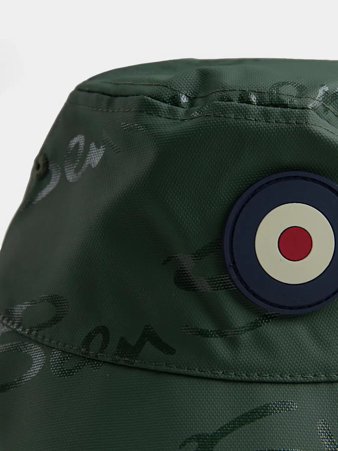 Ben Sherman Wax Plastisol Tar Bucket Hat - Image 6