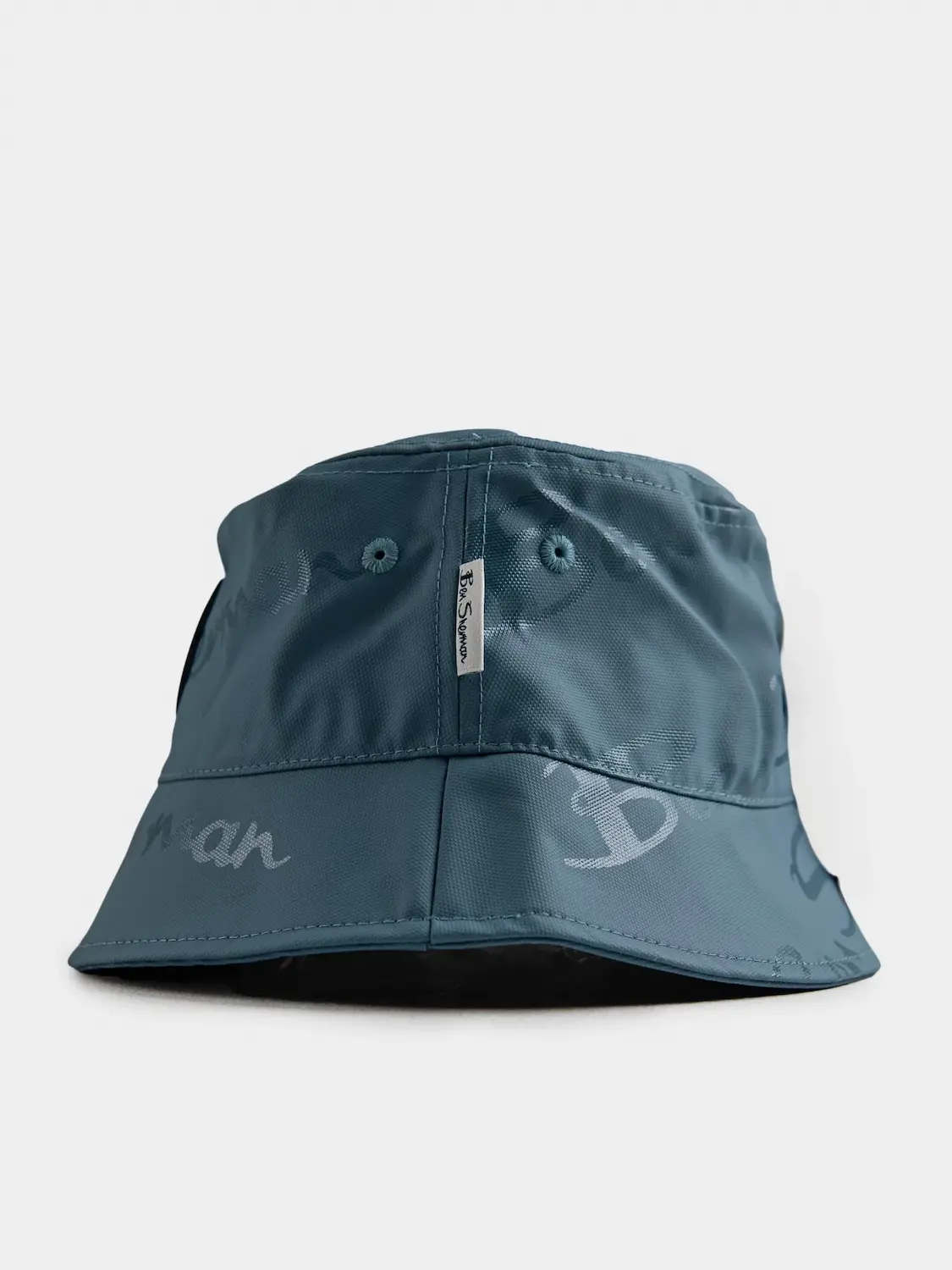 Ben Sherman Wax Plastisol Tar Bucket Hat - Image 3