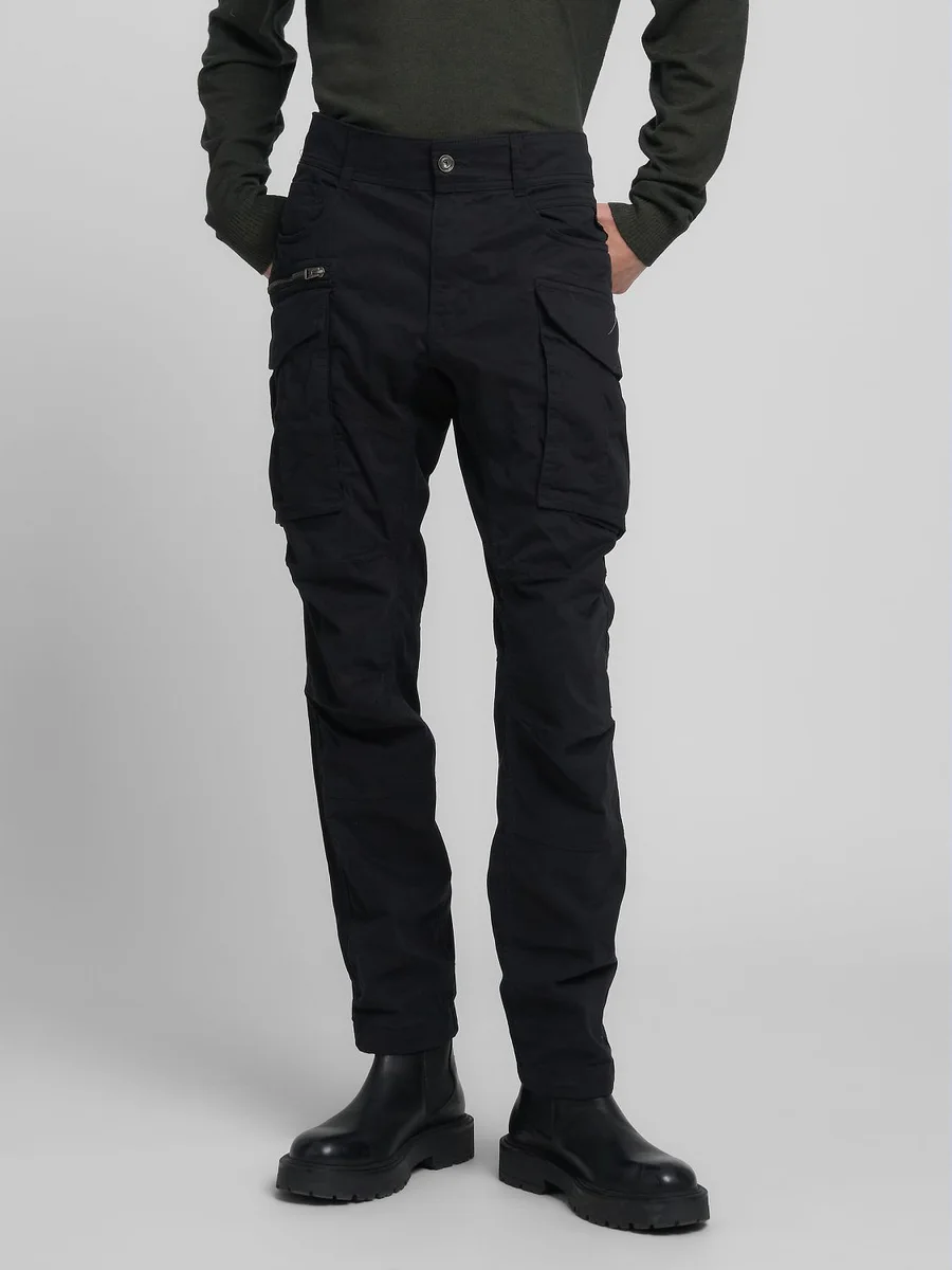 Replay Joe Men's Black Cargo Pants