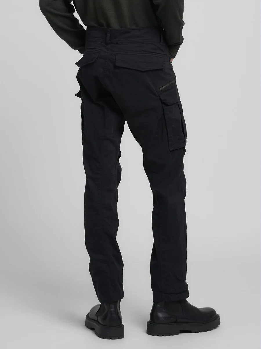 Replay Joe Men's Black Cargo Pants - Image 4