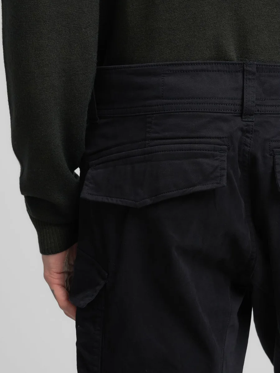 Replay Joe Men's Black Cargo Pants - Image 6