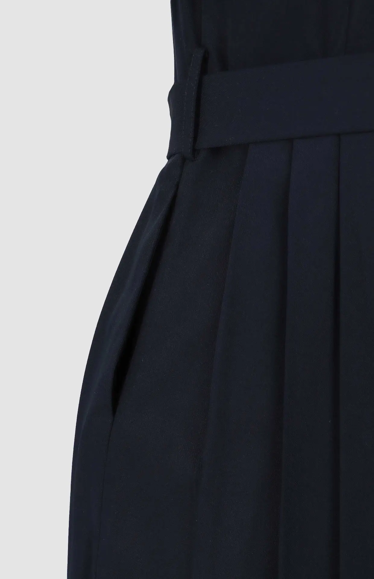 Pringle Womens Hannah Pleat Dress Navy - Image 2