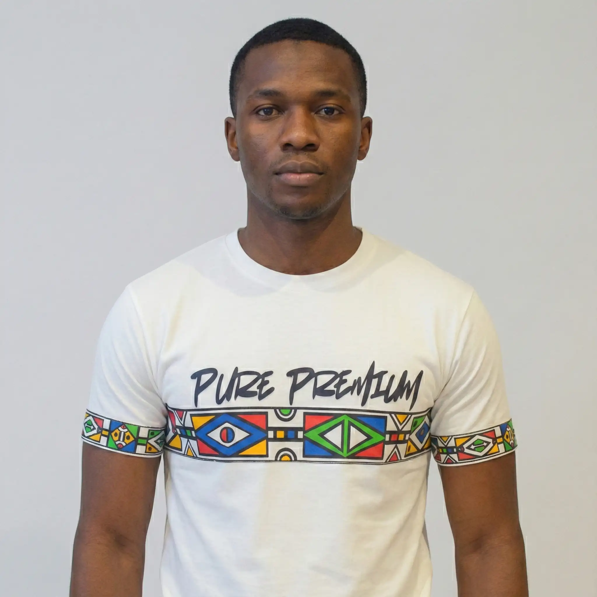 Pure Premium Bele White T-shirt