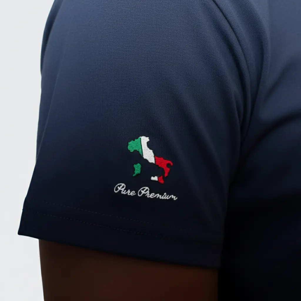 Pure Premium Taviani Navy T-shirt - Image 3