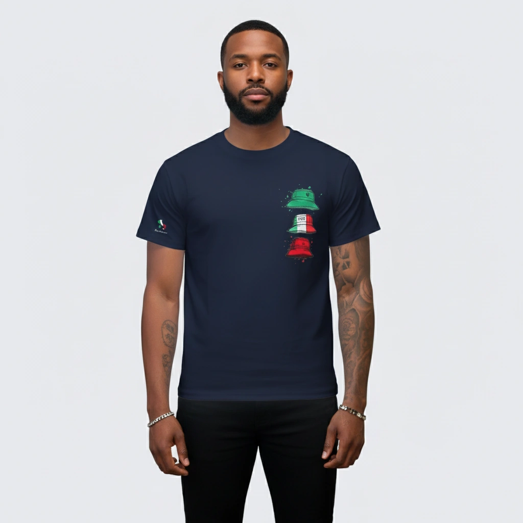 Pure Premium Taviani Navy T-shirt