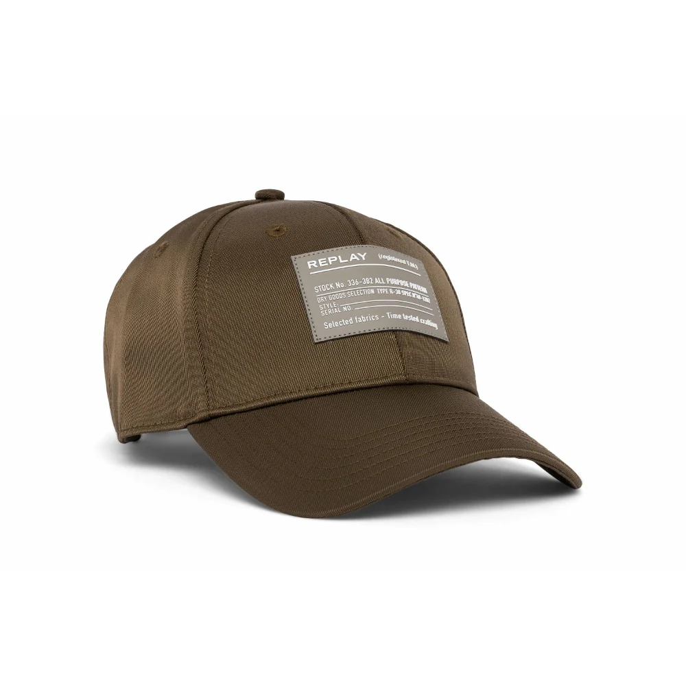 Replay Mens Baseball Cap Patch