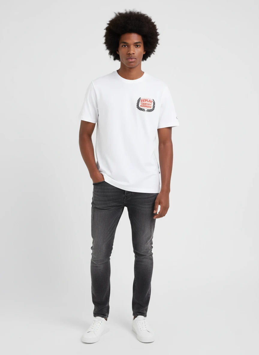Replay Custom Garage White Tshirt