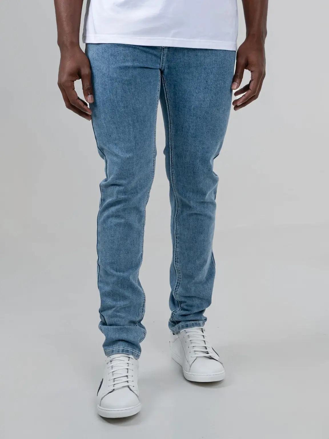 Ben Sherman Men's Saddle Stitch Slim Fit Denim Jeans