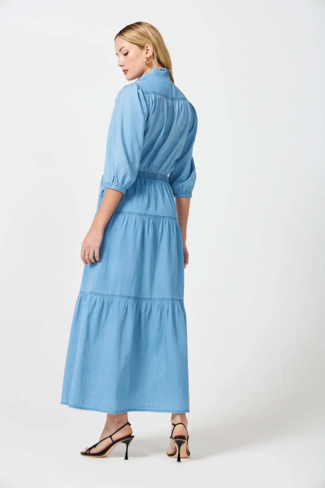 Smudj Kelso Maxi Denim Dress - Image 4