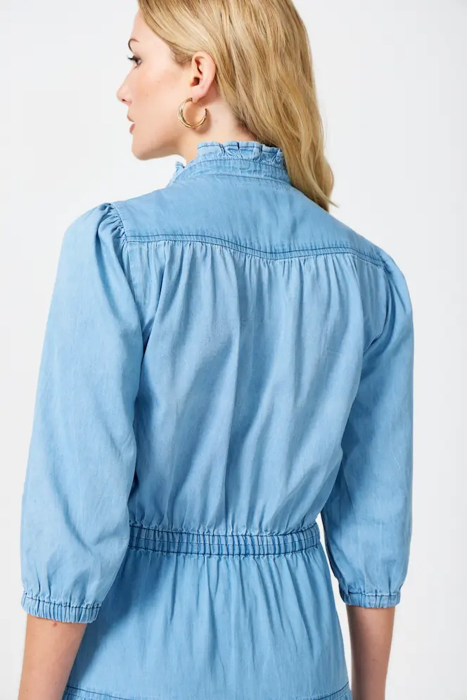 Smudj Kelso Maxi Denim Dress - Image 6